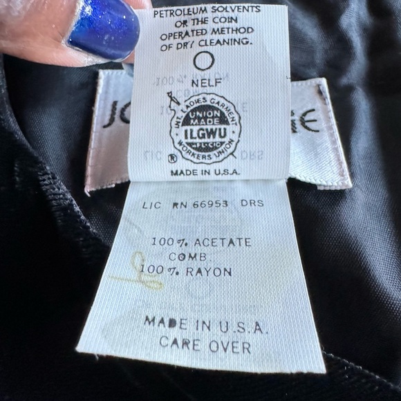 Vintage Joan Leslie‎ Velvet Plaid Christmas Dress - Picture 9 of 16